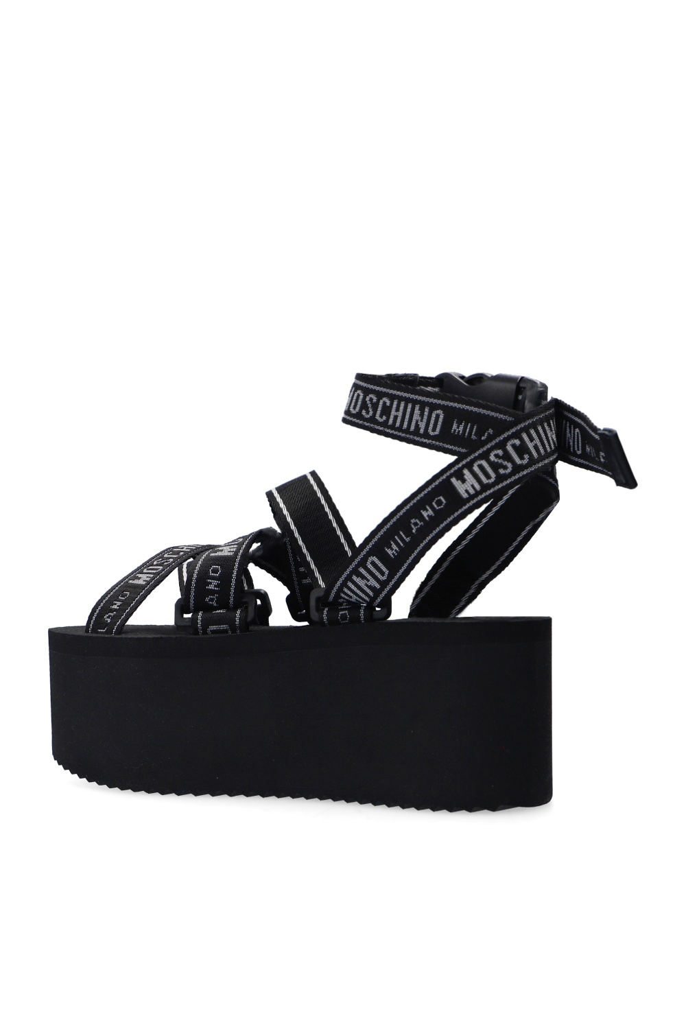 Moschino Wedge sandals with logo | Women's Shoes | Vitkac